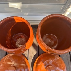 梅干し壺2個セットの画像