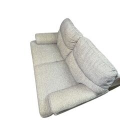 ニトリ グレー 2人掛けソファの画像