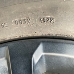 プラド150マッドブラックED 265/60R18 純正アルミホイールセットの画像
