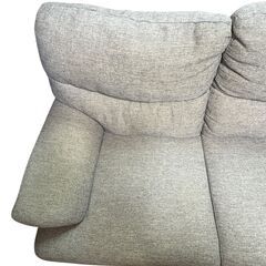 ニトリ グレー 2人掛けソファの画像