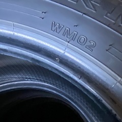 値下げ❗️ダンロップスタッドレス　185/65R15　WM02の画像