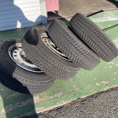 ４本セットパジェロミニ　スタットレスタイヤ　ブリヂストンの画像