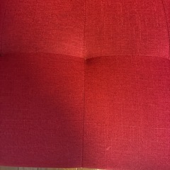 2人がけソファ 背面取り外し可能の画像