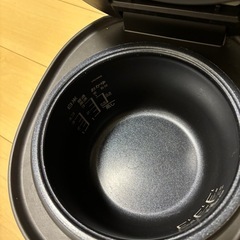 NOIR 炊飯器　3合　ブラック　マイコンジャーの画像