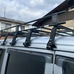 中古 キャリア ラック ハイゼット カーゴ ルーフラックの画像
