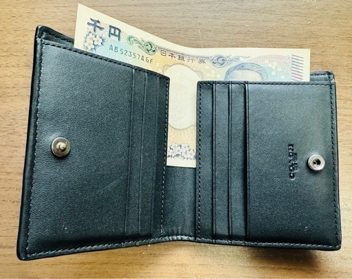 【COACH】二つ折財布