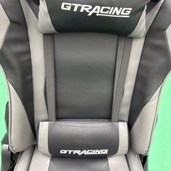 GTRACING ゲーミングチェア グレー/ブラックの画像