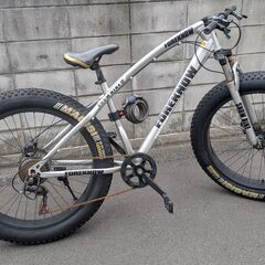 カッコいいカタチ(フレーム)のファットバイク！！の画像