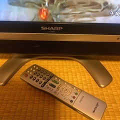 シャープ　　液晶カラーテレビ　　LC-20EX1-S 2006年製の画像