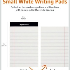 Amazon ベーシック　メモ帳　8冊の画像