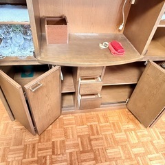 0円　食器棚の画像