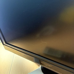 SHARP液晶テレビ20型の画像