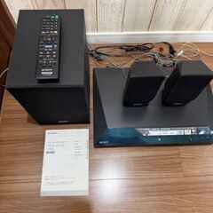 SONY ホームシアター　システムの画像