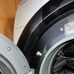 SHARP ドラム式電気洗濯乾燥機の画像