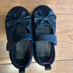 女の子用　フォーマル　靴　17cmの画像