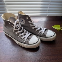 キッズ　スニーカー　コンバース　ブーツ 22-23cm の画像