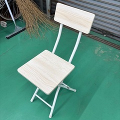 ニトリ　折りたたみチェアの画像