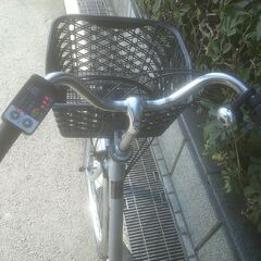 電動26インチ　税別￥36.182-　新基準パナソニックビビTX　8.9Ah 電動自転車　３ヶ月保証　シルバー1227の画像