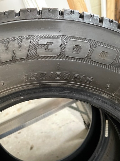 ブリヂストン スタッドレス W300 145/80R12