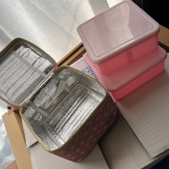 保冷バック付き弁当箱の画像