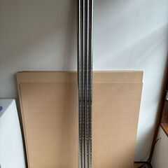 【美品】ルミナスラック4段 幅76 奥行46の画像