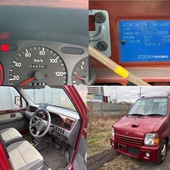 スズキワゴンＲ★グレード名	RS★インタークーラーターボ★平成9年★2検付きコミコミ価格13.8万円★バックカメラ、ETC★の画像