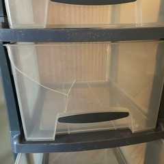 収納 引き出し付き 5段の画像