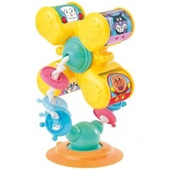 【未使用に近い】アンパンマン テーブルにピタッ！ くるくる手あそび観覧車の画像