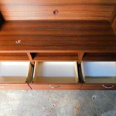 【JM947】テレビ台 ハイタイプ テレビボード リビング壁面収納 約50インチまで可能 引き出し 棚  リビングボードの画像