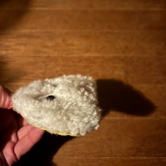 パンチニードル　プードル白①の画像