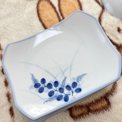 あげます⭐️花窯　四角いお皿8枚の画像