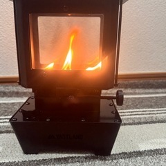 VASTLAND アイロンストーブ キャンプ ストーブ ランタンストーブ 耐熱ガラス窓 鉄製天板 収納袋 替え芯付きの画像