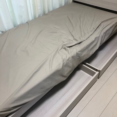 シングルベッドの画像