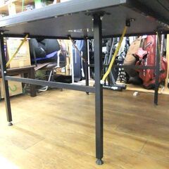 卓球台 幅152×奥274×高77cm 折りたたみ セパレート テーブル ラケット ネット付き 札幌市厚別区 厚別店の画像