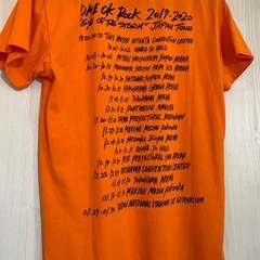 【not対面】ONE OK ROCK 2019-2020 Tシャツの画像