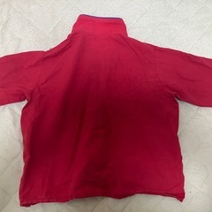 前開きボタンのパジャマ上下 100cmこどもグンゼ綿100%の画像