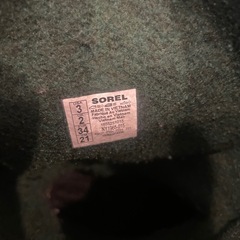 子供用SORELスノーブーツの画像