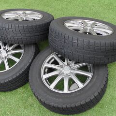 スタッドレスタイヤとホイールの画像