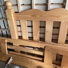 宮つきＳベッドの画像