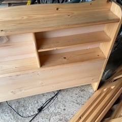 宮つきＳベッドの画像