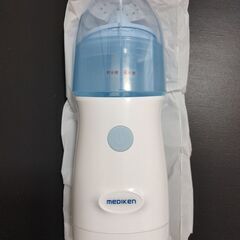 新品未使用(開封、確認のみ）電動鼻洗浄器 鼻うがい 軽量 痛くない ミスト噴射タイプ 低刺激 鼻うがい 鼻ケア 花粉 雑菌 鼻洗浄 花粉症 鼻炎 子供から大人まで全年齢に適用 ME129 メディケン(MEDIKEN)の画像