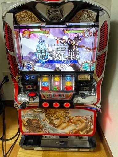 家スロ　鬼の城　各種キー、データカウンター付