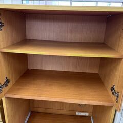 J3435　【リユースのサカイ柏店】　　NITORI　ニトリ　ミニ食器棚　小型の画像