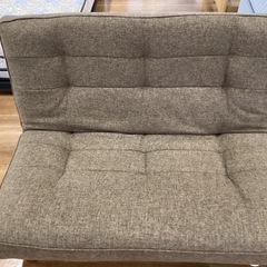 二人掛けリクライニングソファ【町田市再生家具】252816の画像