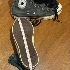 スニーカーCONVERSE ALLSTAR xCHROME HEARTSの画像