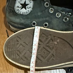 スニーカーCONVERSE ALLSTAR xCHROME HEARTSの画像