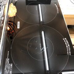 IHコンロ 山善 2022年 YEM-W1456 コンロ台付き【安心の3ヶ月保証】🚚自社配送時💳代引き可🚚(現金、クレジット、スマホ決済対応)の画像