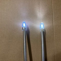 LEDコーナーポールライト　ステンレス製　軽トレーラー　デコトラ 重機 建機の画像