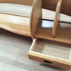 学習机の本棚部分のみの画像