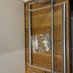 【SSシステム／シューノ19】玄関・WIC用 壁付け収納一式 （靴棚5段＋木棚3段＋ハンガー＋傘）中古の画像